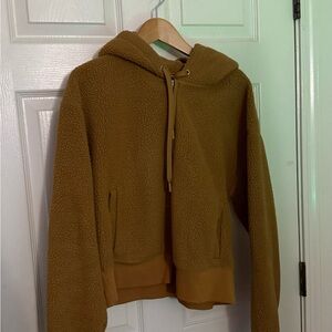 Club Monaco Tan Sherpa Jacket